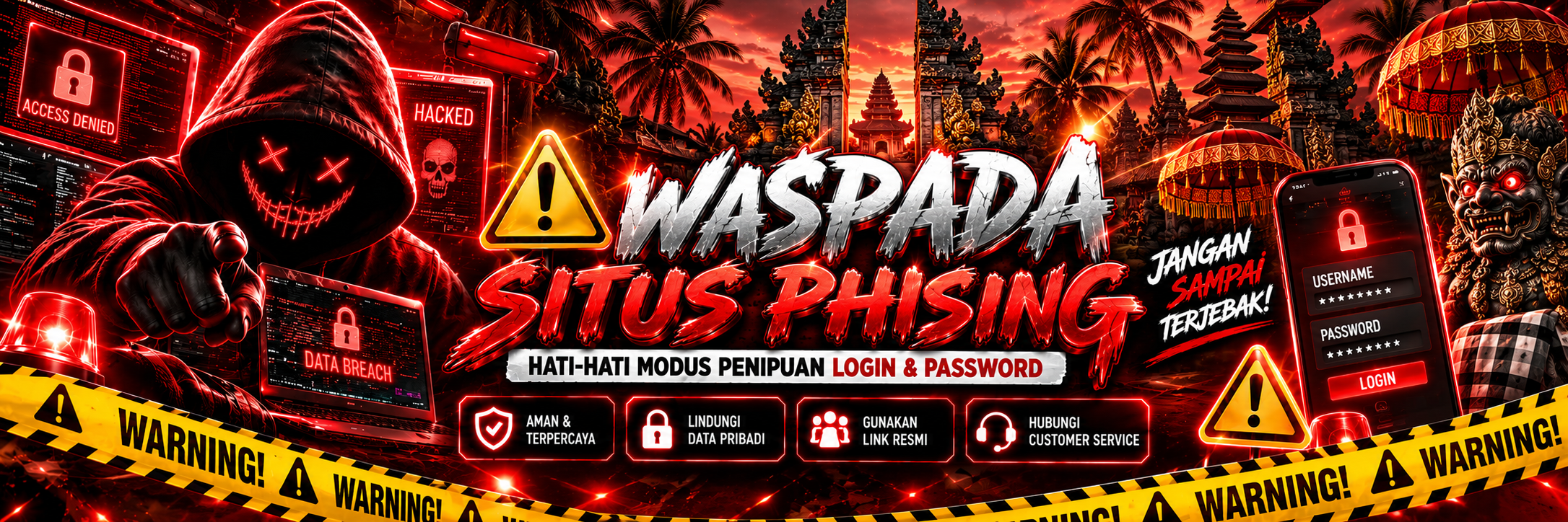 BALI67 WARNING